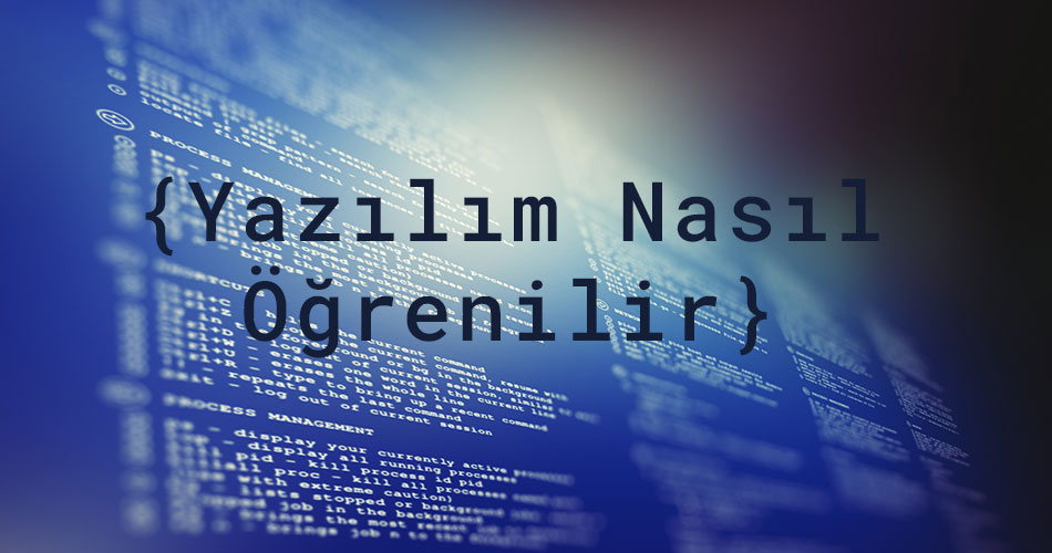 Yazılımı Nasıl Öğrenebilirim?